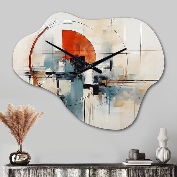Colorful Mid Century Abstract Elegance II - Abstract Midcentury Large ...