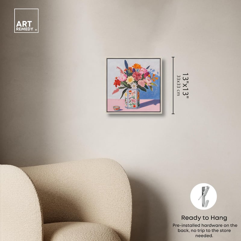 Spring's Riot Canvas by Art Remedy