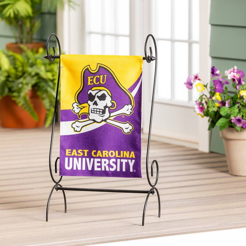 East Carolina University Burlap Flag Garden Size