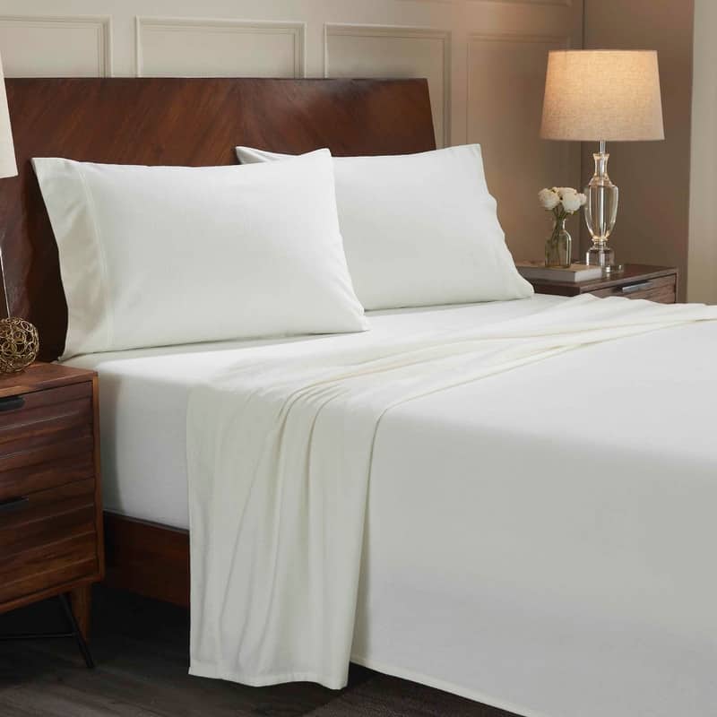 Blue Nile Mills Flannel Cotton Deep Pocket Sheet Set