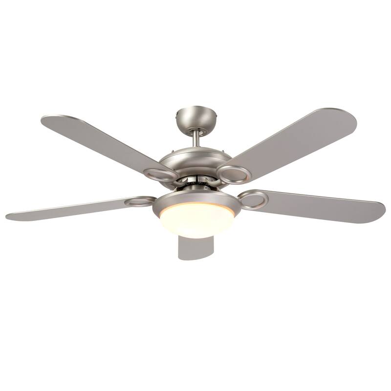 CO-Z 52" 5-Blade Reversible Ceiling Fan with LED Light and Remote