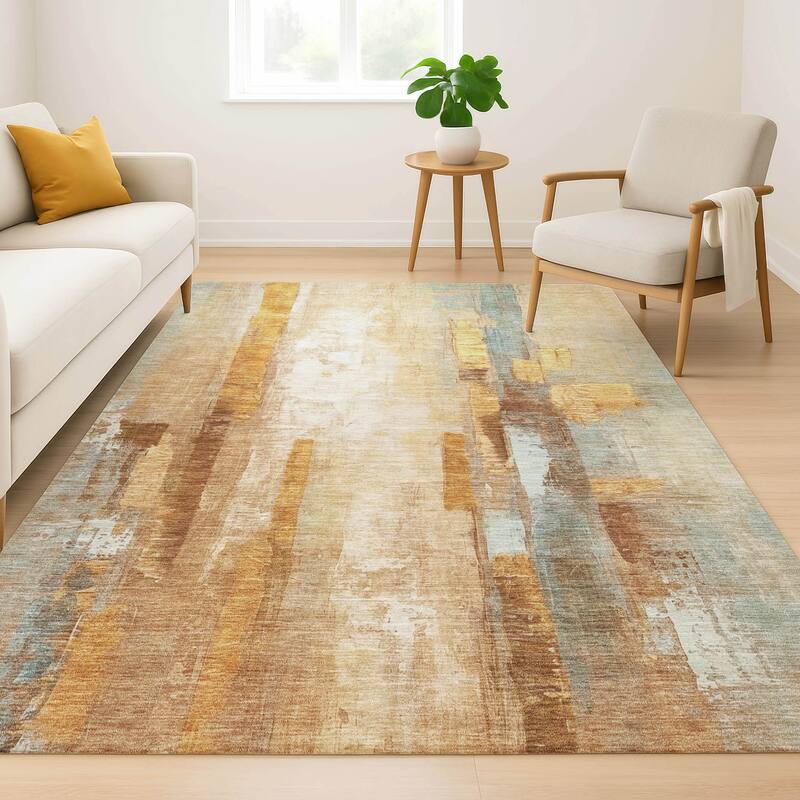 Premium Washable Super Soft Contemporary Mayfield Rug
