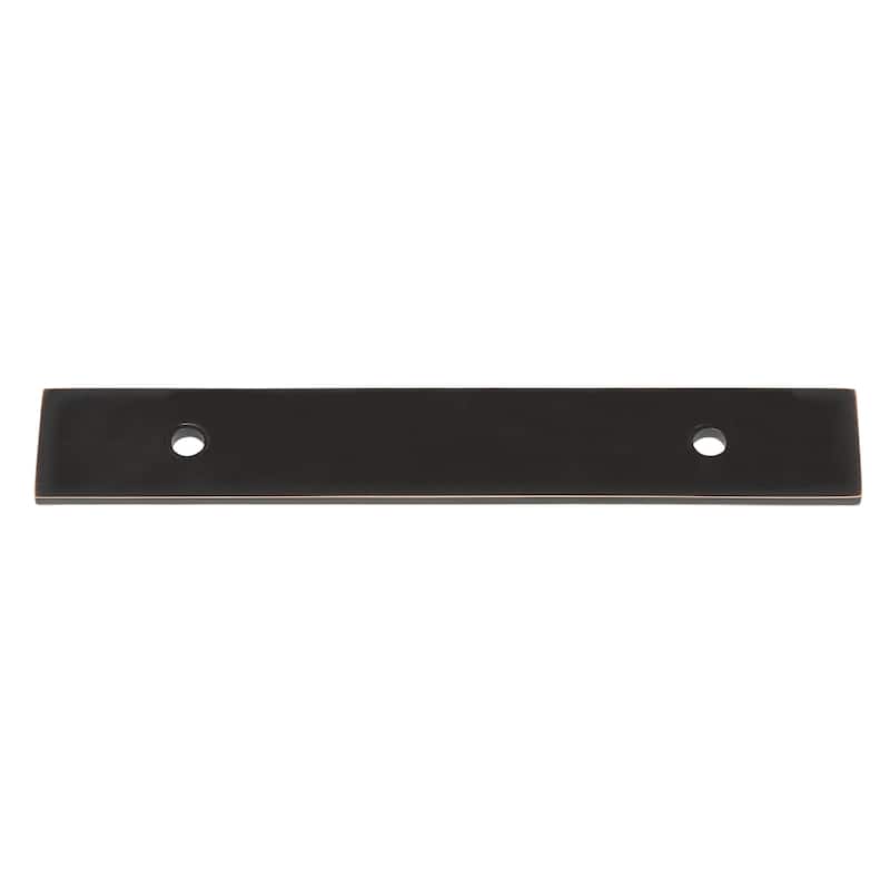 GlideRite 6 in. Squared Backplate 3-3/4 in. Center to Center, 6342-96 - Pack of 10 - Oil Rubbed Bronze