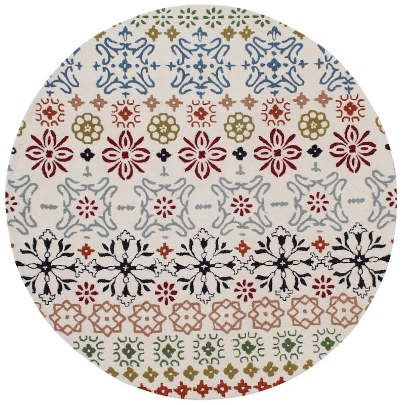 SAFAVIEH Handmade Wyndham Alja New Zealand Wool Area Rug