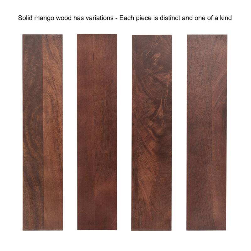 Kate and Laurel Locklear Wood Console Table - 38x14x25