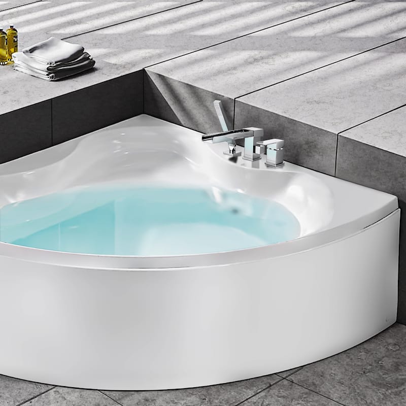 Single-Handle Deck-Mount Tub Faucet