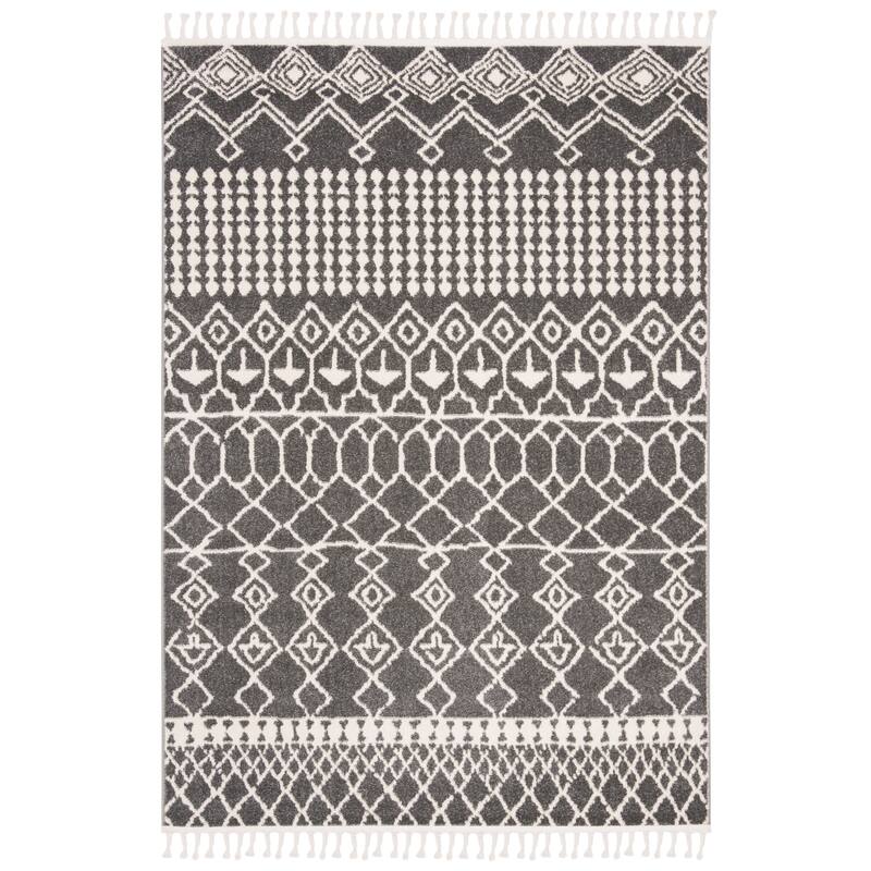SAFAVIEH Kasbah Mihoko Moroccan Tassel Rug