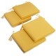 preview thumbnail 4 of 20, Blazing Needles 19-Inch x 20-Inch Indoor Chair Cushion (Set of 4) Sunset