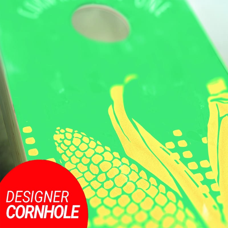 Oh Shucks Outdoor Cornhole Board Game Set