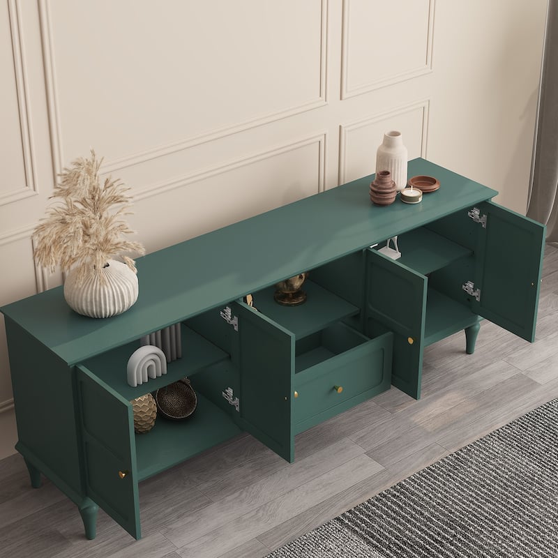 67" Mid-Century TV Stand for TVs up to 75"