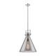Option Polished Nickel / Light Smoke