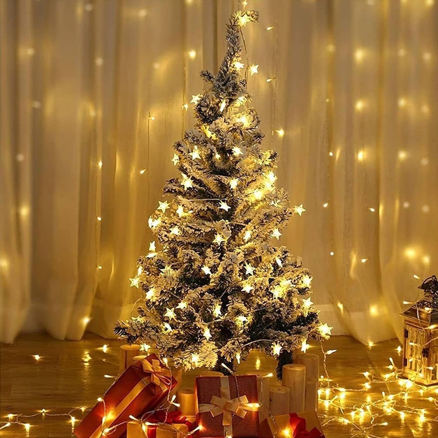 Star String Lights 10Ft 20 LED Fairy Lights Battery Operated Waterproof - ‎120 x 1.3 x 1.3 inches