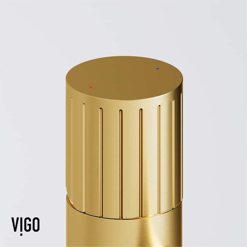 VIGO Ashford 8" H Single Handle Single Hole Bathroom Faucet