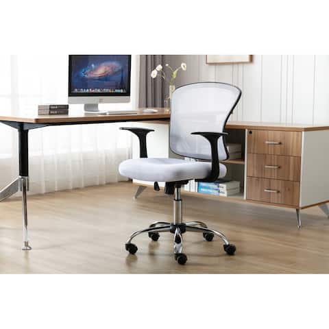 Porthos Home Cyrus Swivel Office Chair, Mesh Back, Adjustable Height