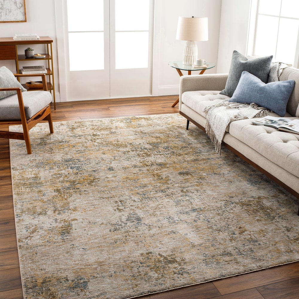 Milae Modern Abstract Area Rug.