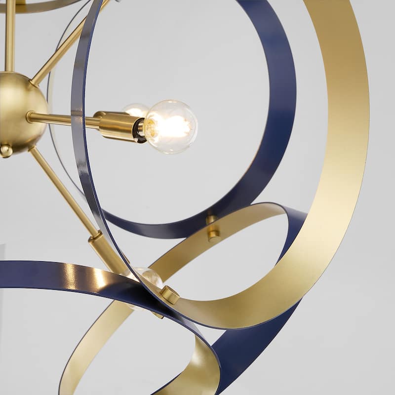 Quorum International 866-8 Domain 8 Light 30" Wide Pendant