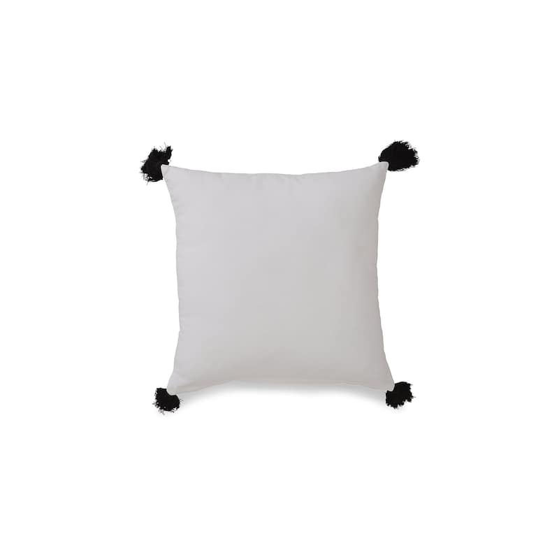 Signature Design by Ashley Mudderly White/Black Pillow (Set of 4)