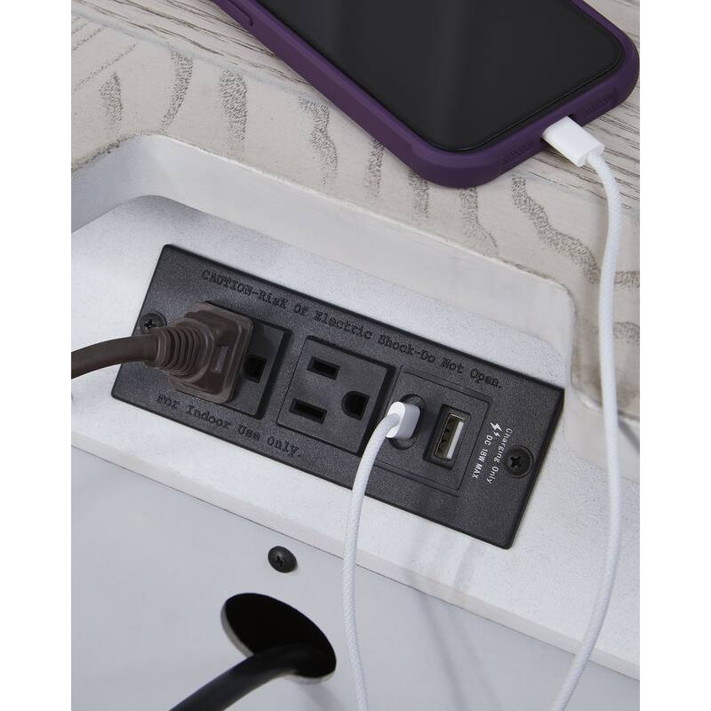 Signature Design by Ashley Valleymont White Nightstand