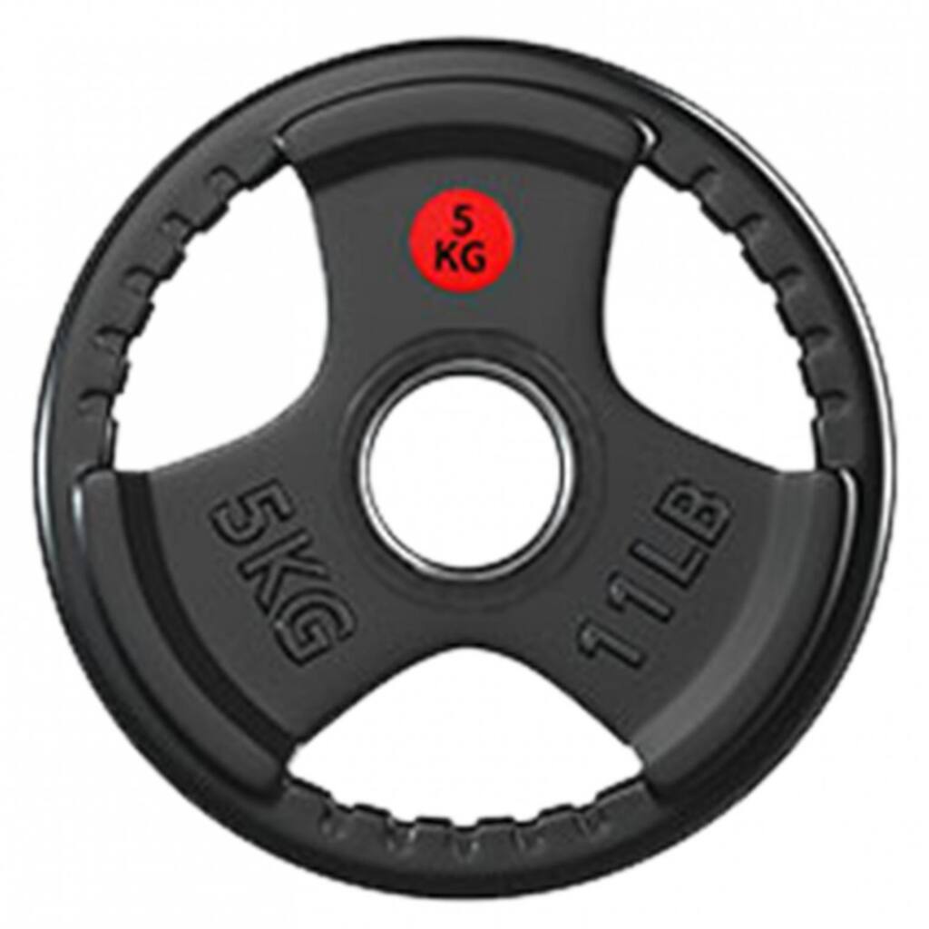 A Pair 5KG/11LB Plates Barbell Standard 2" Exercise Weights Gym Home
