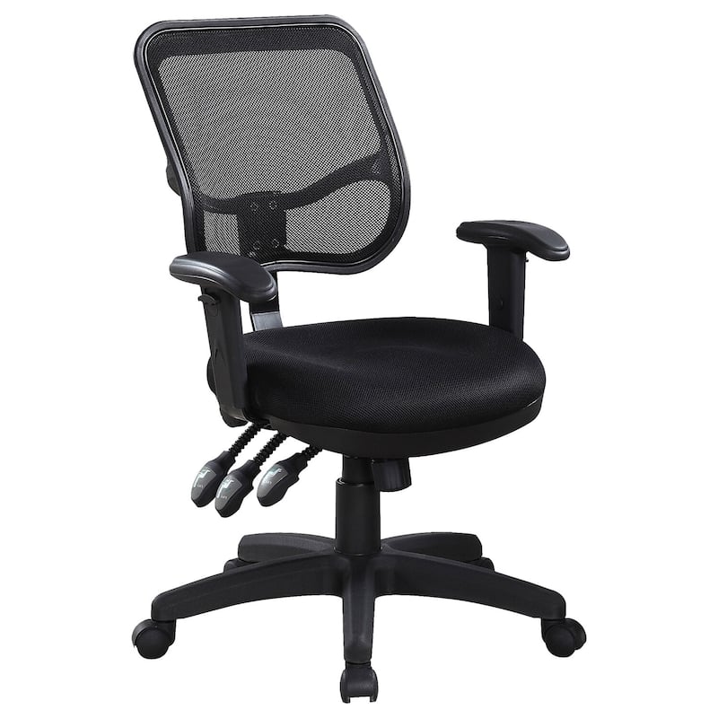 Adjustable Office Chair - Ergonomic Mesh Back Computer Desk Chair - Height Adjustable Task Chair