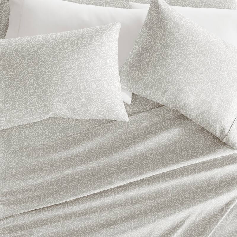 Delicate Details Patterned Ultra-Soft Bed Sheet Sets