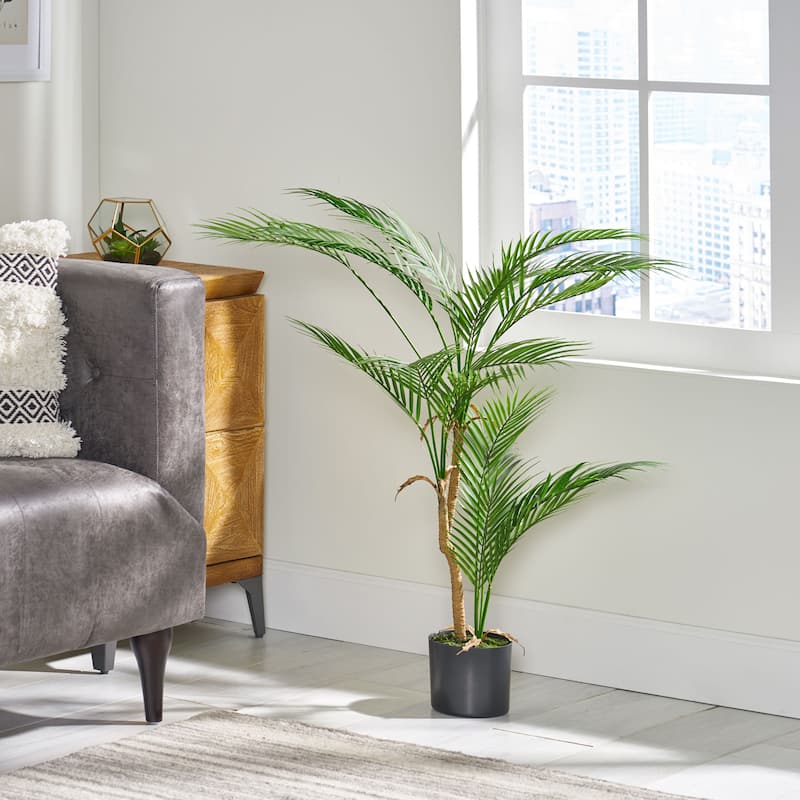 Troup Artificial Tabletop Palm Tree by Christopher Knight Home - 30.75"x40"