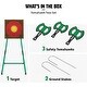 preview thumbnail 4 of 3, Axe Throw Target Game Set for Indoors and Outdoors