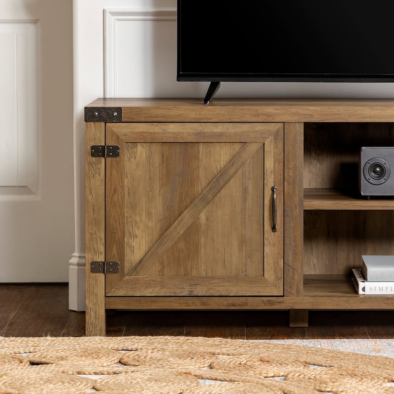 Middlebrook Firebranch 70-inch Barn Door TV Stand
