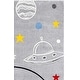 preview thumbnail 18 of 24, SAFAVIEH Carousel Kids Tatieana Sloth Astronaut Rug