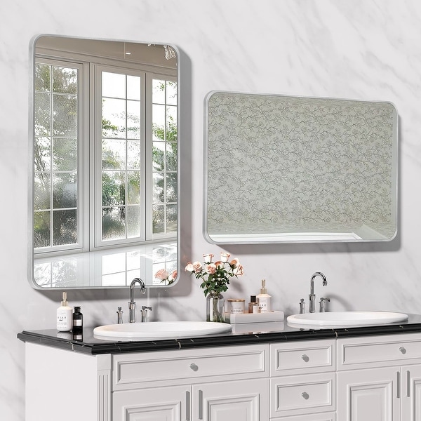 2 Pack Rectangle Vanity Mirror Wall Mirror - On Sale - Bed Bath