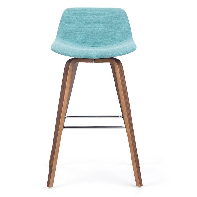 WYNDENHALL Cacey Mid Century Modern Bentwood Counter Height Stool (Set of 2) - 20.7'' x 21.1'' x 36.6