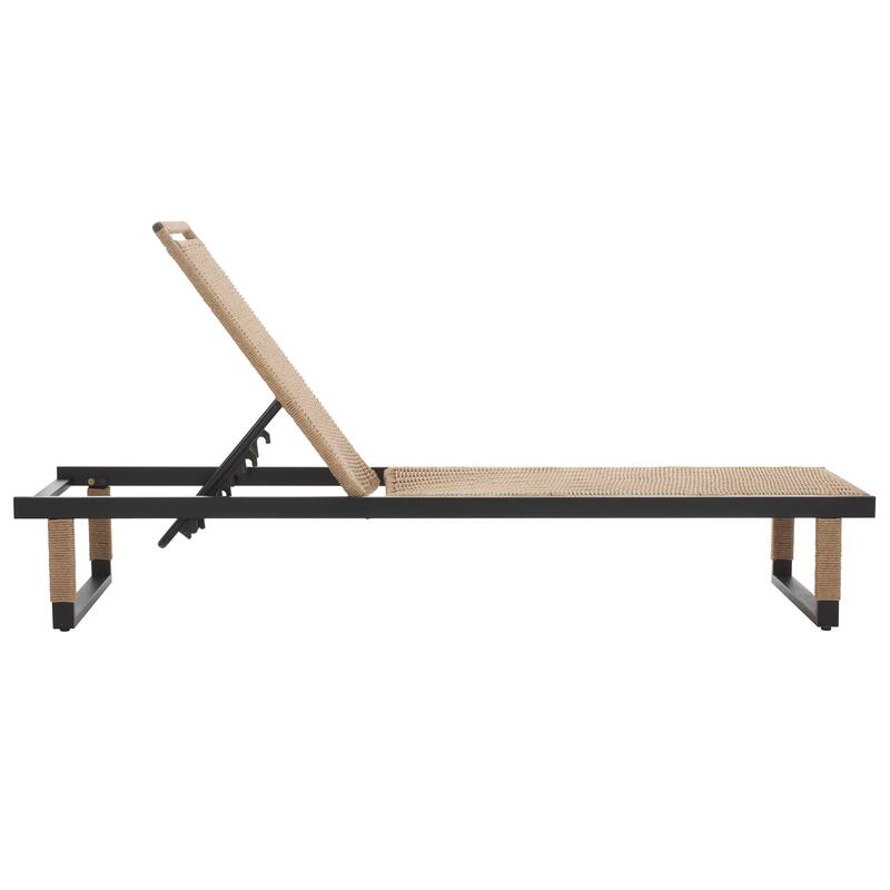 SAFAVIEH Outdoor Living Arman Lounger - 79"W x 26"D x 13"H