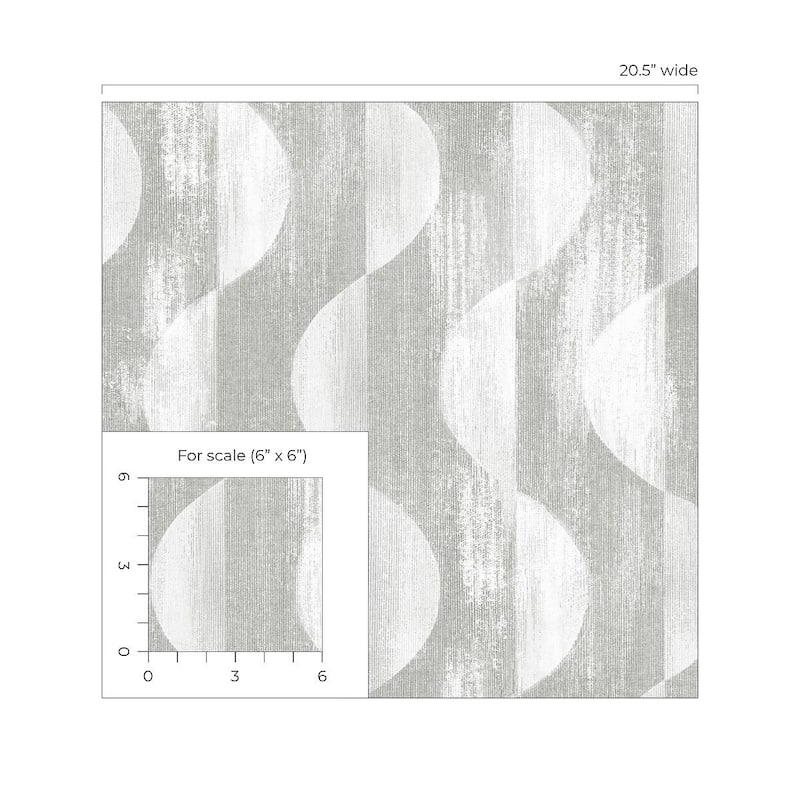 Stacy Garcia Home Half Circles Peel and Stick Wallpaper