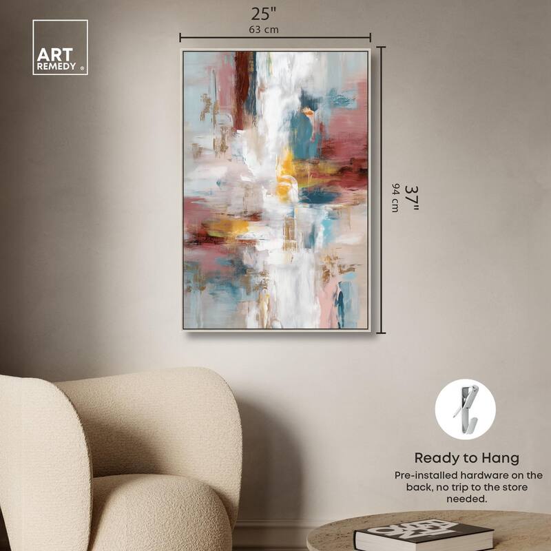 Warmth and cool III Canvas by Art Remedy