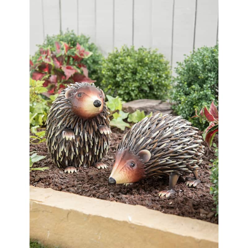 Metal Hedgehog Statuary