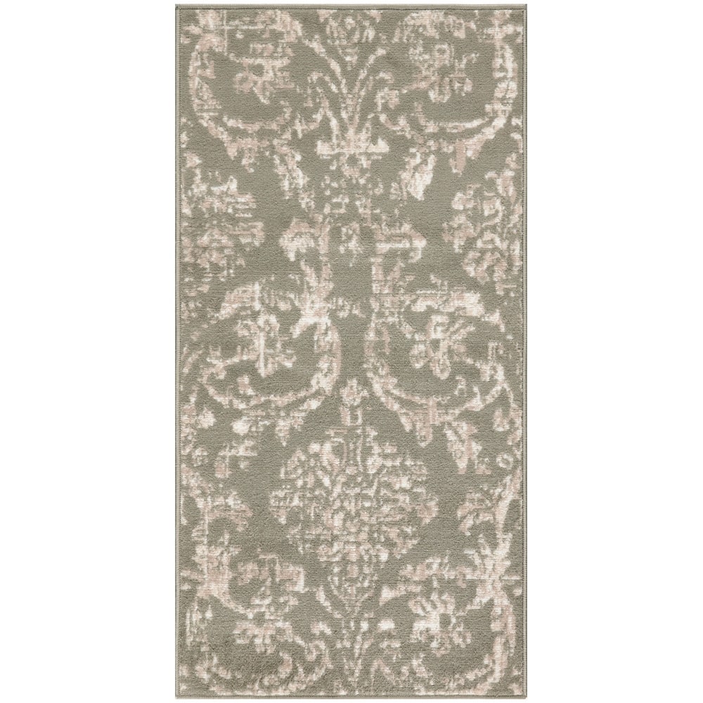 Nourison Jane Farmhouse Vintage Indoor only Damask Area Rug