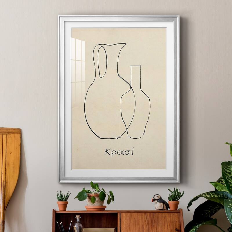 Greek Blessing II Premium Framed Print - Ready to Hang