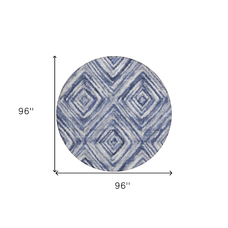 HomeRoots Geometric Transitional Rectangle Outdoor Rug