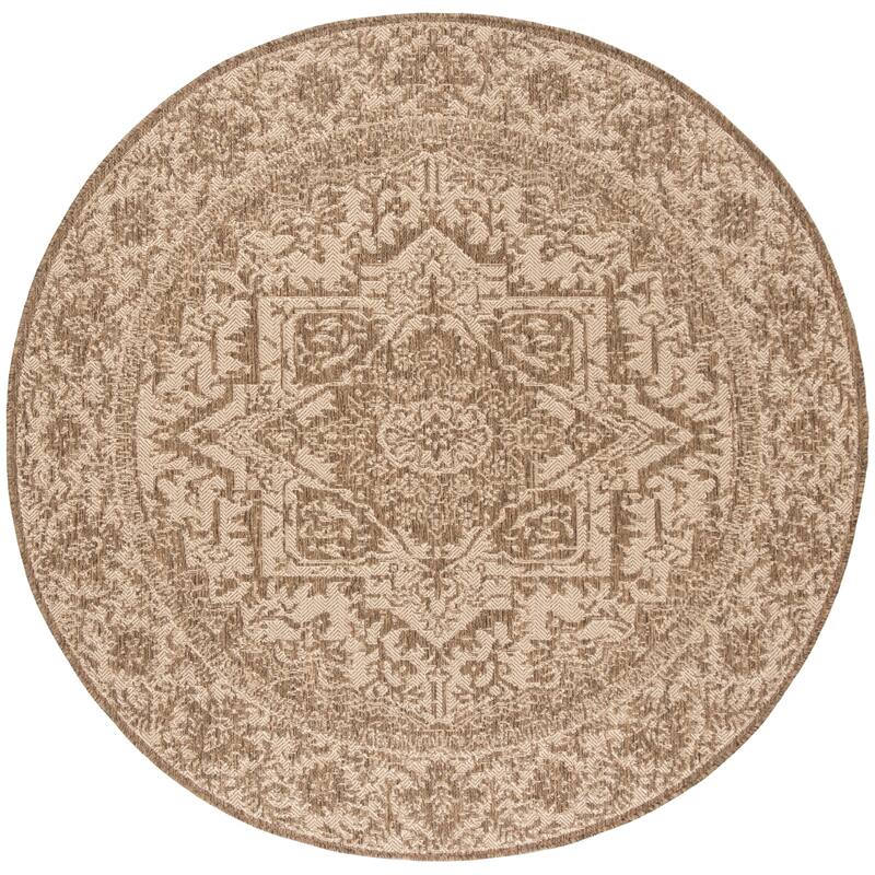 SAFAVIEH Linden Rick Indoor/ Outdoor Patio Backyard Rug