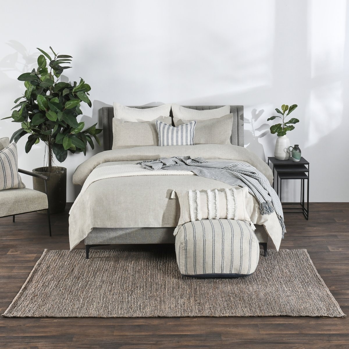 Zandra Soumak Handspun Jute Rug