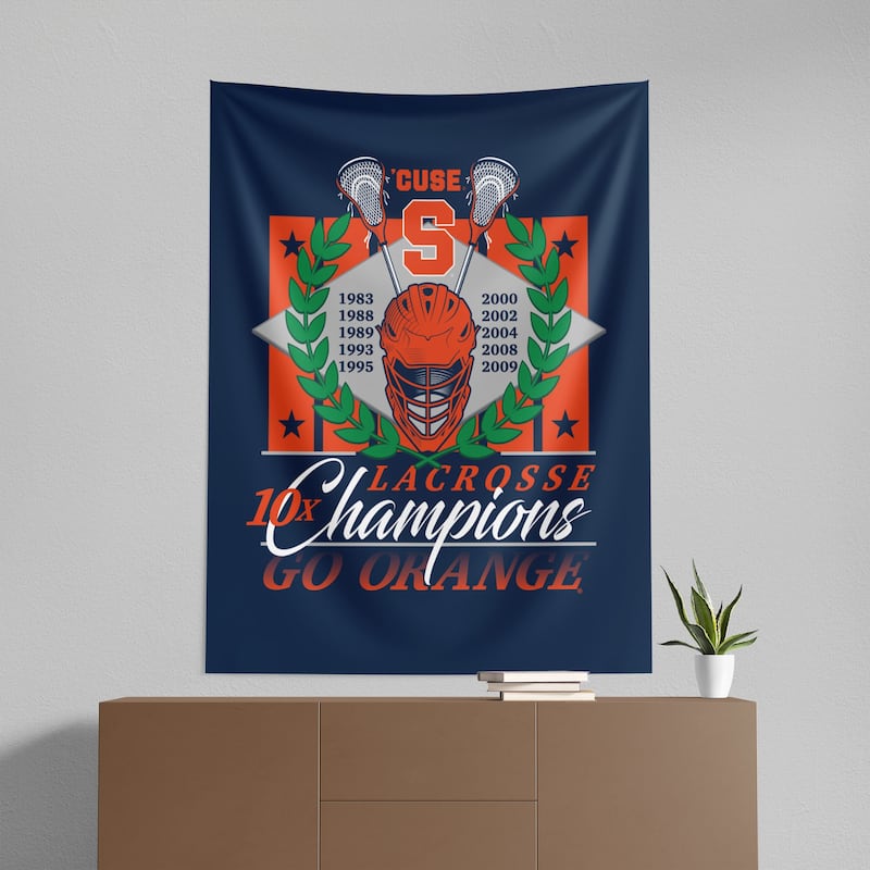 NCAA Championship Pinnacle Wall Hanging - 50" x 60" - Syracuse Orange