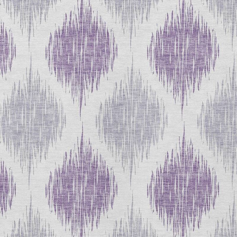 HomeRoots Ikat Transitional Rectangle Outdoor Rug
