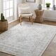 preview thumbnail 1 of 16, Livabliss Virginia Traditional Area Rug. 5' 3" x 7' 9" - Grey/Blue - Rectangle