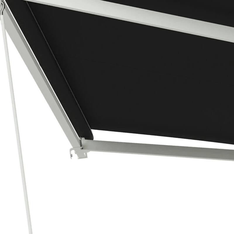 10'x8' Electric Retractable Awning,Remote Controller and Manual Crank