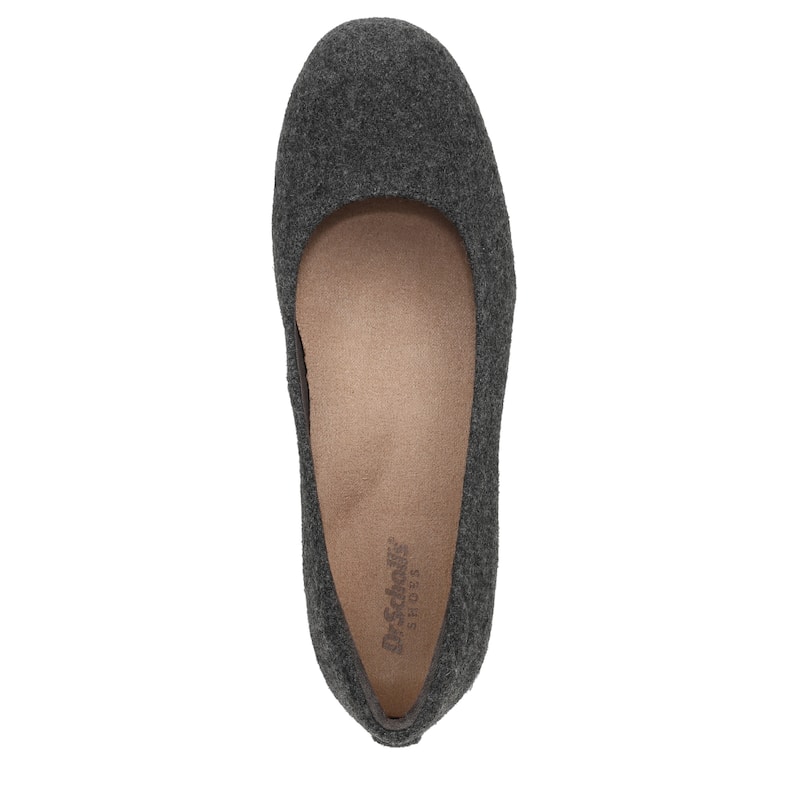 Dr. Scholl's Women's Be Flex Faux Wool Wedge Pump