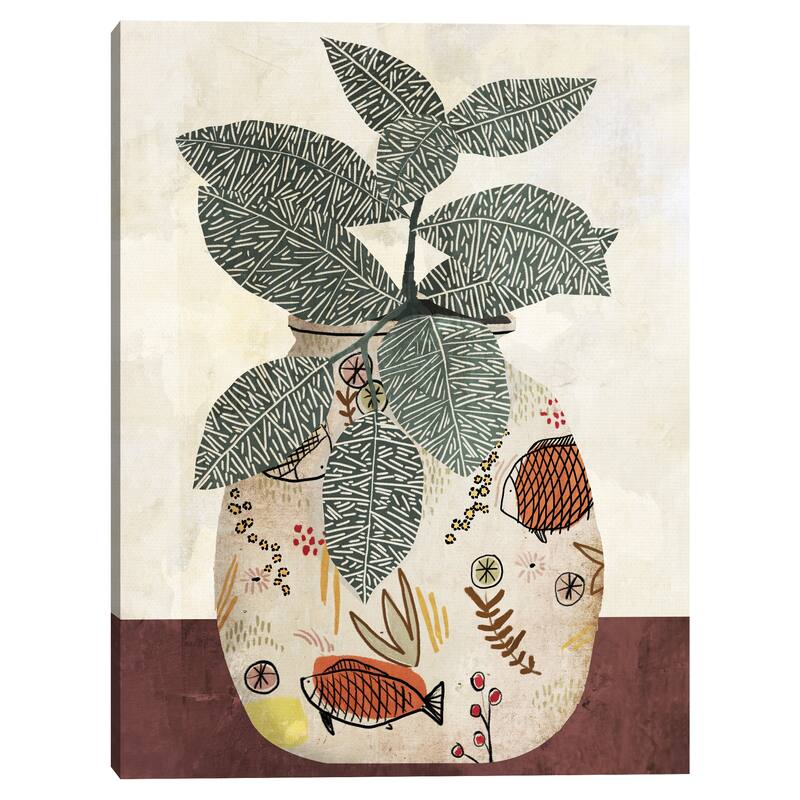 Fish Pots I Canvas Art Print