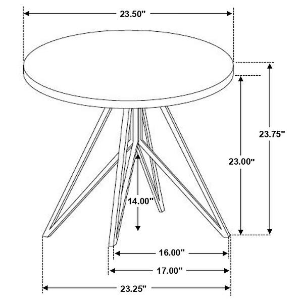 Garfield Cement 2-piece Round SmartTop Coffee and End Table Set (Only ...