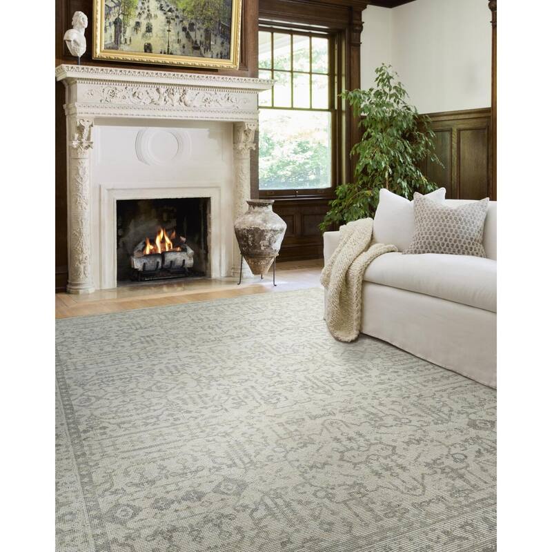 Nabela Noor Home x Livabliss Athiyo Traditional Area Rug - 5'3" x 7' - Sage