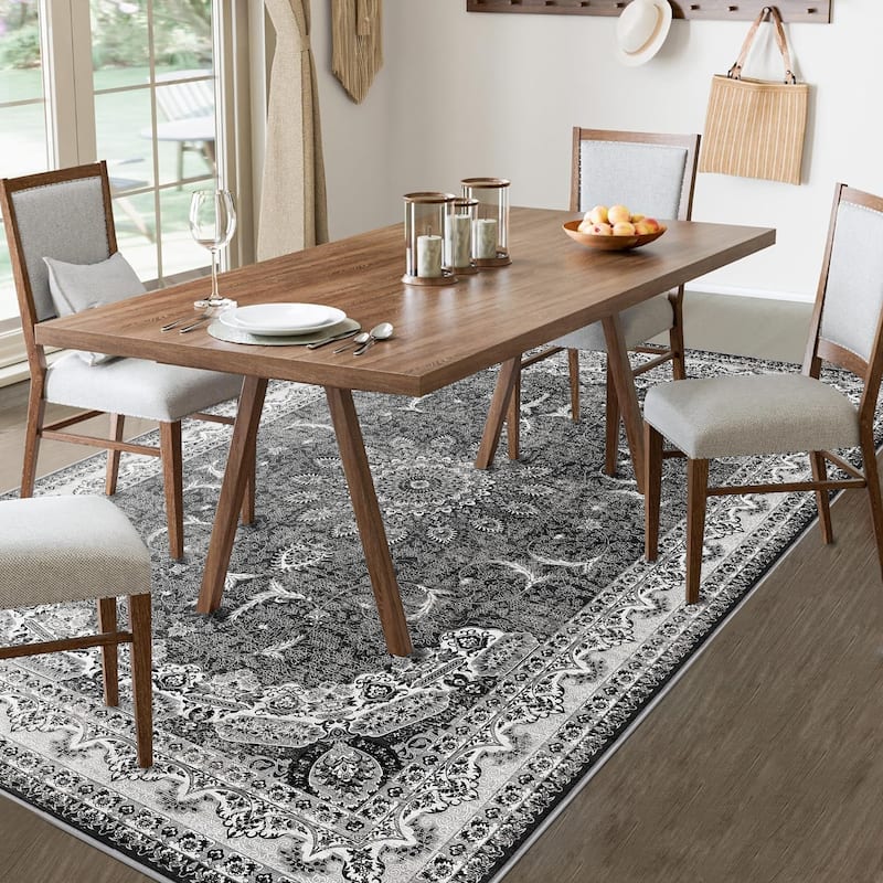 Bohemian Faux Cashmere Rug