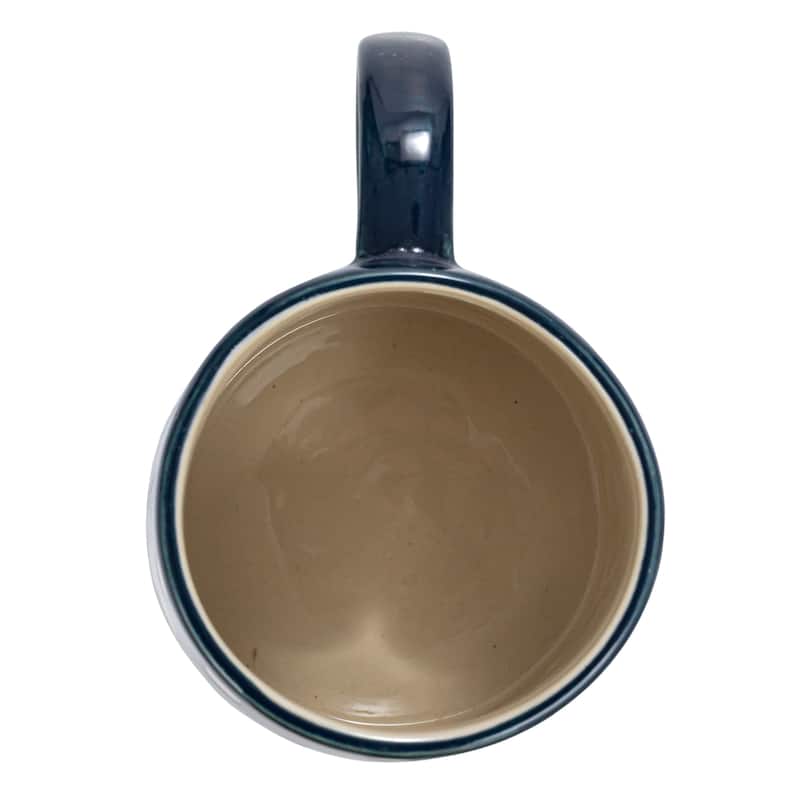 Stoneware Mug with Dots, Set of 12 - 5.5"L x 3.8"W x 4.0"H